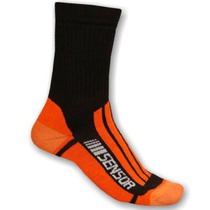 Socken Sensor Trekking Evolution black Orange 1065673